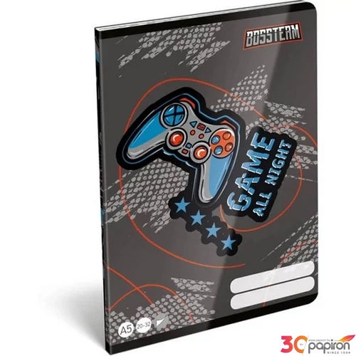 Füzet A/5 vonalas Gamer Xcore 