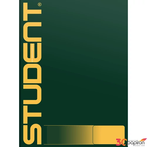 Füzet tűzött 80-32 A4 Student sima iskolai, irodai design füzetek 70grm
