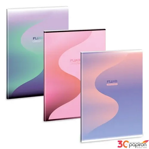 Füzet 81-40 A4 vonalas Ars Una Extra kapcsos Fluid (5445) 24' Prémium minőség