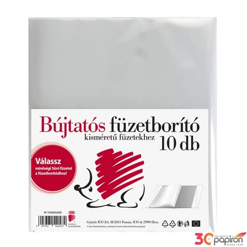 Füzetborító A5 Bújtatós Süni 10db/csomag