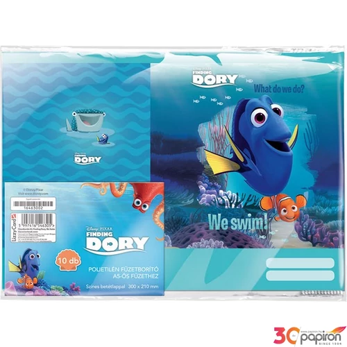 Füzetborító A5 képes Finding Dory We Swim 16463002 Lizzy kollekció 16