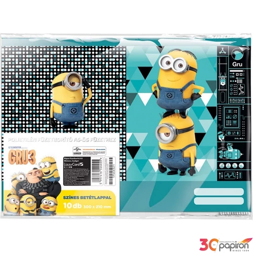 Füzetborító A5 Minions Minions darabra Lizzy kollekció 18