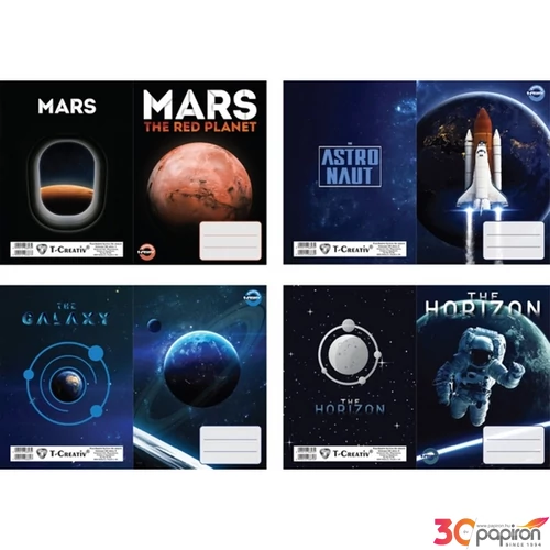 Füzetborító A5 Univers T-Creativ, vegyes minták 