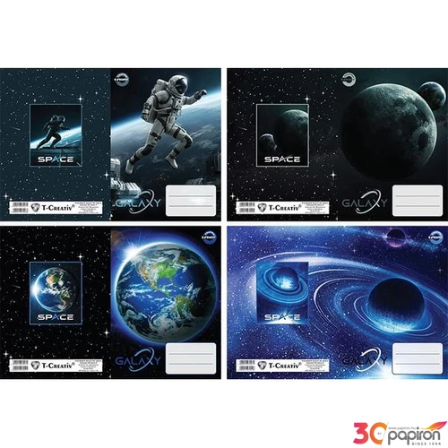 Füzetborító A5 Universe T-Creativ, vegyes minták 