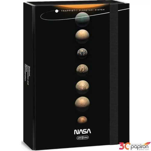 Füzetbox A4 Ars Una 24' NASA-Trappist 1 (5436) Prémium minőség