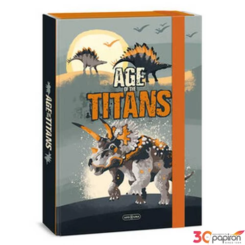 Füzetbox A4 Ars Una 23' Age of the Titans (5261) 23 dínó 50852611 prémium