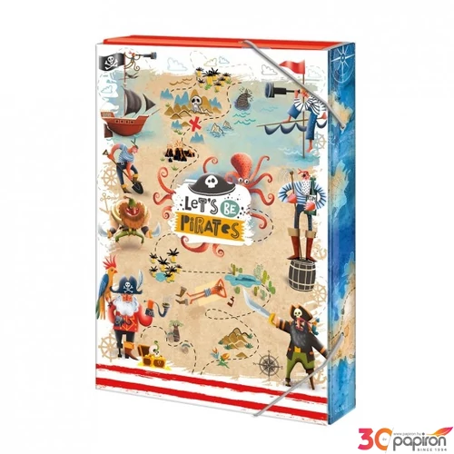 Füzetbox A/4 Argus Pirates 1231-0363
