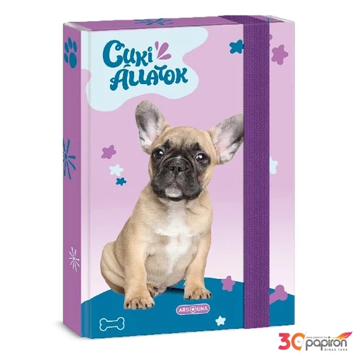 Füzetbox A5 Ars Una 24' Cuki-Francia bulldog (5426) 50864263