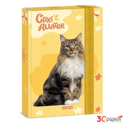 Füzetbox A5 Ars Una 24' Cuki-Norvég erdei macska (5429) 50864294