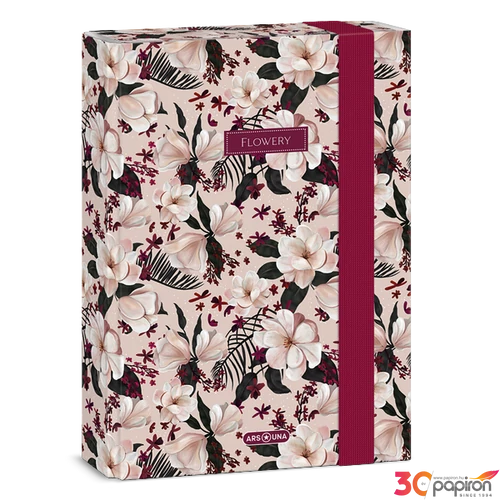 Füzetbox A5 Ars Una 24' Flowery pink (5375) 50863754 Beérkezik:2024.07.15