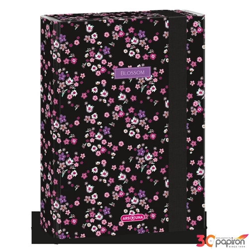 Füzetbox A5 Ars Una 24' Pearl Blossom black (5377) 50863778