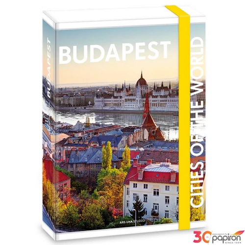 Füzetbox A5 Budapest Citiesies of the world -Budapest 17' Ars 90867972 prémium