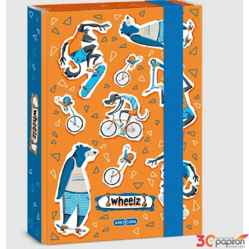 Füzetbox A5 Ars Una Box Wheelz (5262) 23 50862627 prémium