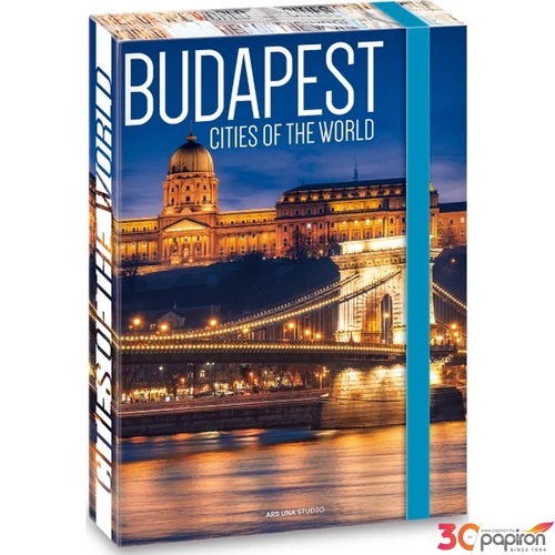 Füzetbox A5 Ars Una Cities of the world Budapest (857) 18 90868573 prémium