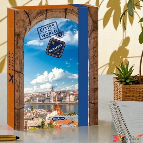 Ars Una A5 Füzetbox 22' Cities-Budapest 50862405 prémium minőség