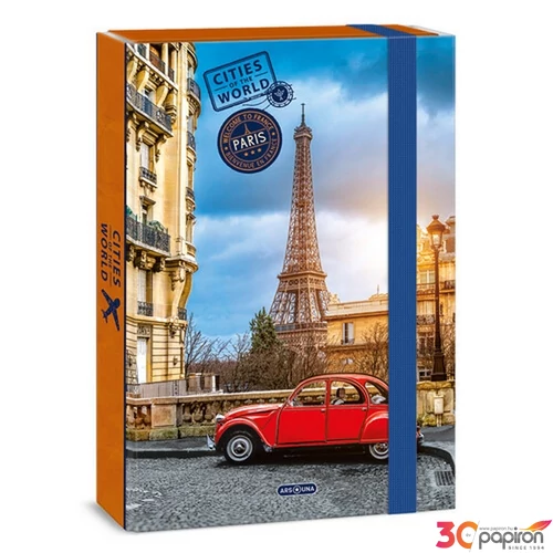 Füzetbox A5 Ars Una Cities-Paris (5313) 23 50853137 prémium