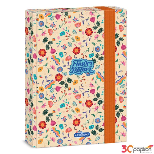 Füzetbox A5 Ars Una Flower Power (5260) 23 50862603 prémium