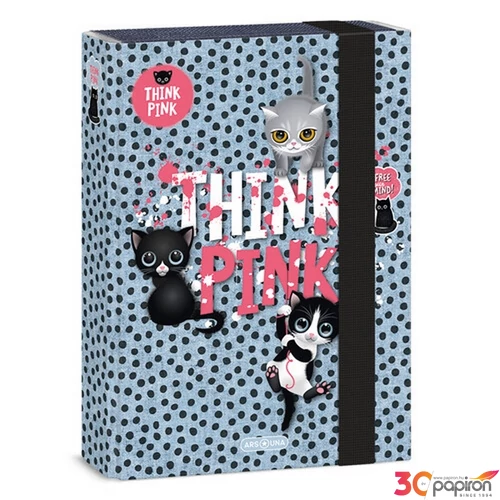 Füzetbox A5 Ars Una Think Pink (5285) 23 50862856 prémium