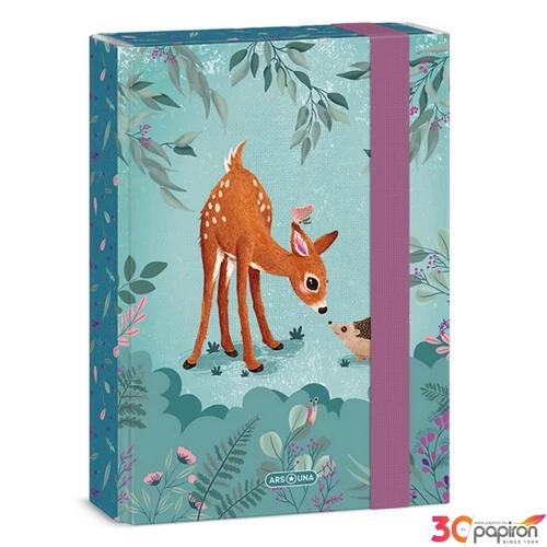 Füzetbox A5 Ars Una My Secret Garden(5339) 24 őzike 50863396 prémium