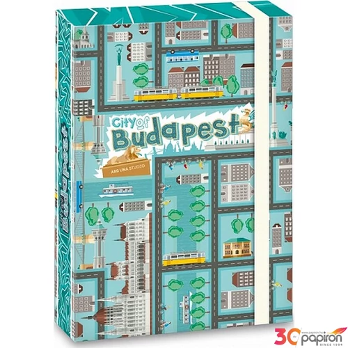 Füzetbox A5 Ars Una city 19' City of Budapest - Budapest 19' Ars Una 90869136 prémium