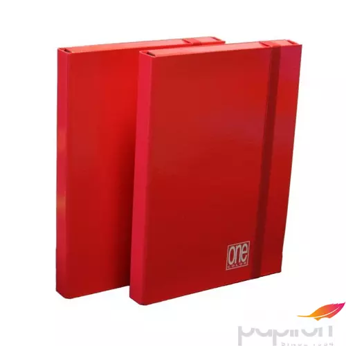 Füzetbox Blasetti A4 One Color (3cm) piros  5737 