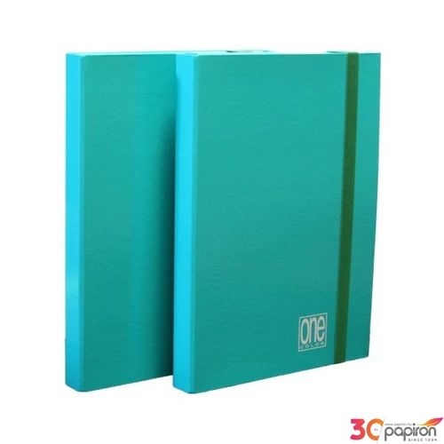 Füzetbox Blasetti A4 One Color (3cm) zöld  5739