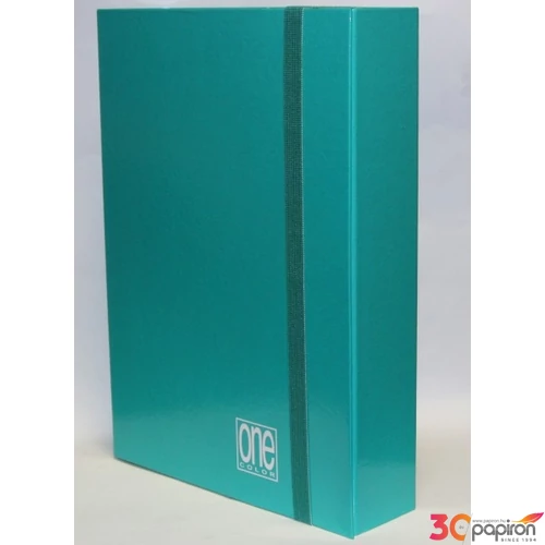 FüzetboxA4 Blasetti One Color (7cm) zöld
