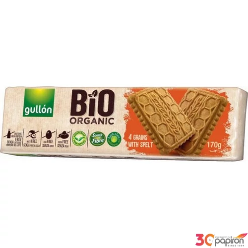 Gabonakeksz 170 g GULLÓN Bio 
