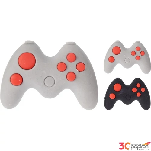 Radír Gamer fekete '24 57X36X11MM fekete szürke kpm