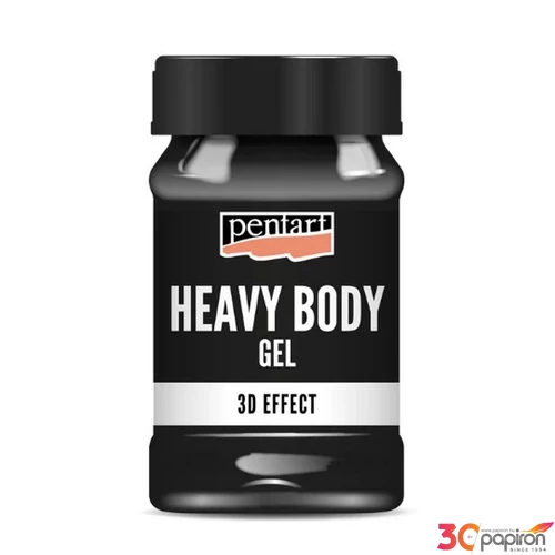 Gélpaszta fényes 100ml Pentart, sűrű fekete
