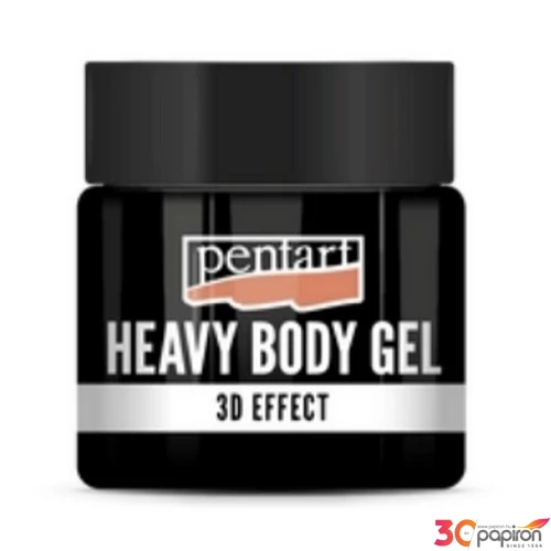 Gélpaszta fényes 50ml Pentart, sűrű fekete 