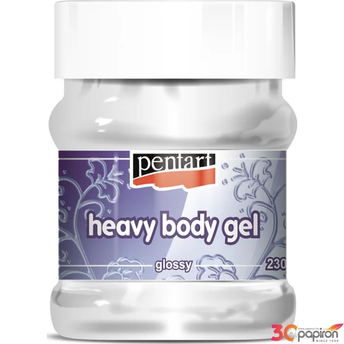 Gélpaszta sűrű fényes 230ml Pentart átlátszó