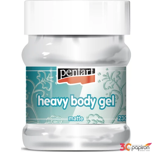 Gélpaszta sűrű matt 230ml Pentart opálos