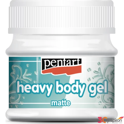 Gélpaszta sűrű matt 50ml Pentart opálos