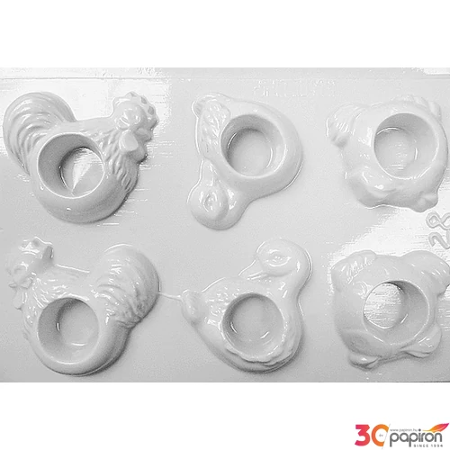 Gipszkiöntő forma 3D gyertyagyűrű