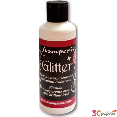 Glitteres befejező lakk 80ml Pentart GEM25M