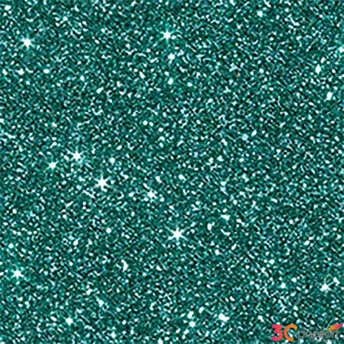 Glitterkarton A4 220 g, türkiz