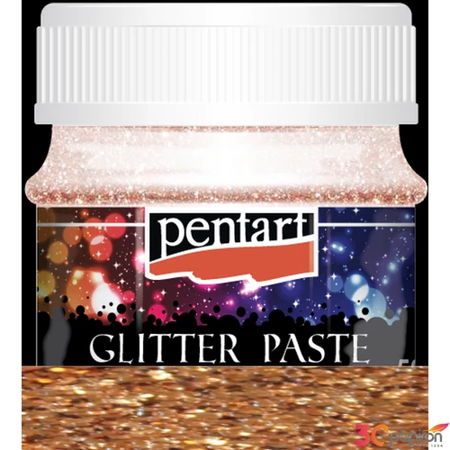 Glitterpaszta 50ml Pentart réz
