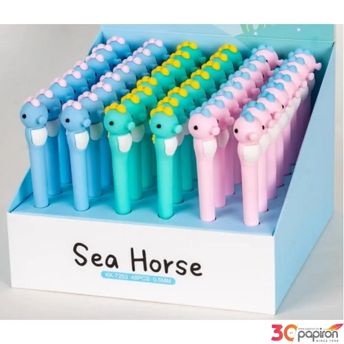 Golyóstoll 0,5mm Silky Sea Horse design