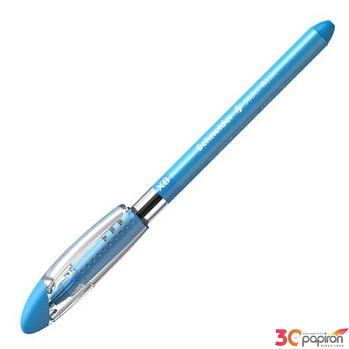 Golyóstoll 0,7mm Schneider kupakos, Slider Basic XB, világoskék