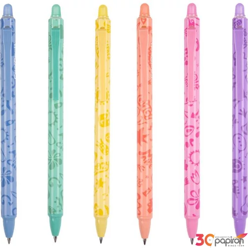 Golyóstoll radírozható 0,5mm Cool Pack Pastel 6 minta kék íráskép Colorino