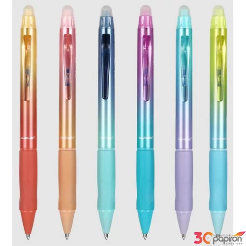 Golyóstoll radírozható 0,5mm Ghost pen 6 minta kék íráskép Colorino
