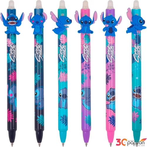 Golyóstoll radírozható Stitch Colorino