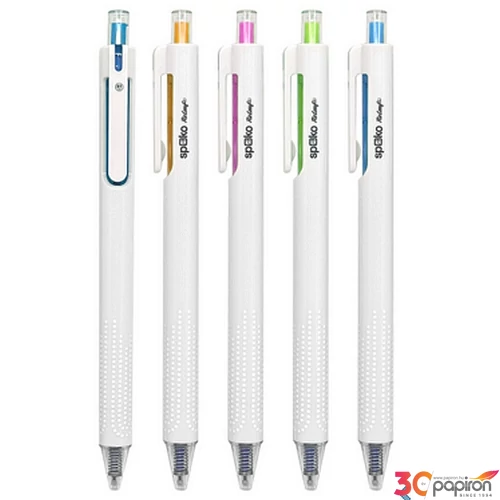 Golyóstoll ReLeaf Active EasyInk Needle Tip kék íráskép,