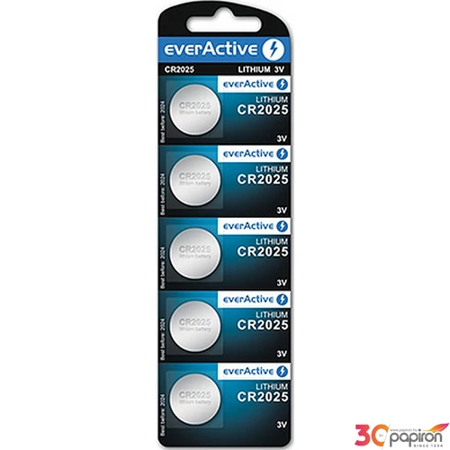Gombelem CR2025 everActive lithium 3v