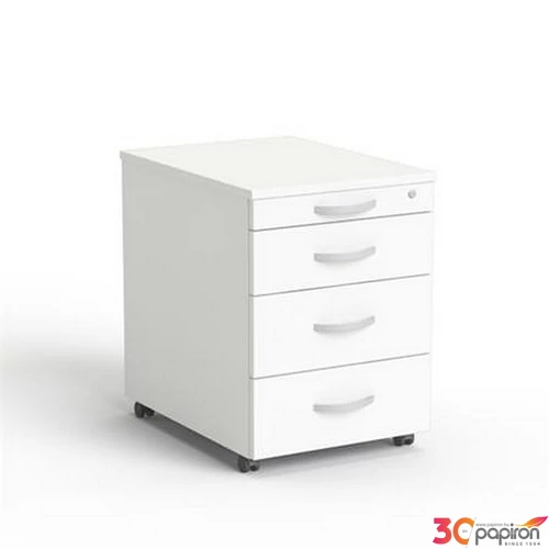 Görgős konténer 4fiókos MAYAH Freedom SV-15 fehér