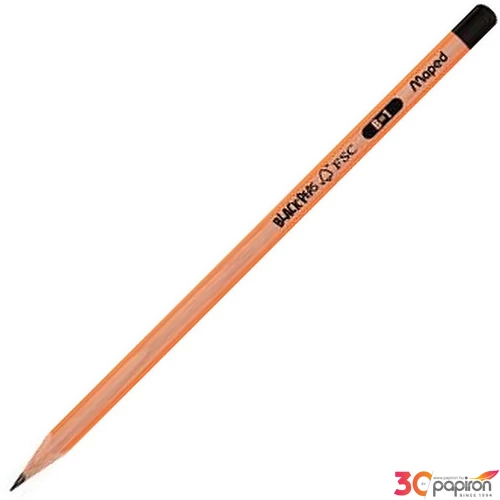 Grafitceruza B háromszögletű MAPED Black`Peps