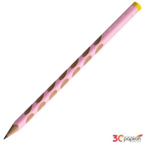 Grafitceruza HB Stabilo háromszögletű, balkezes, EASYgraph pasztell pink