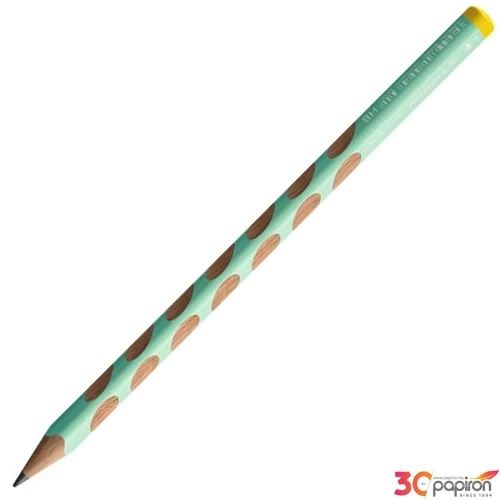 Grafitceruza HB Stabilo háromszögletű, balkezes, EASYgraph pasztell zöld
