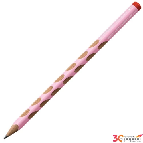 Grafitceruza HB Stabilo háromszögletű, jobbkezes, EASYgraph pasztell pink